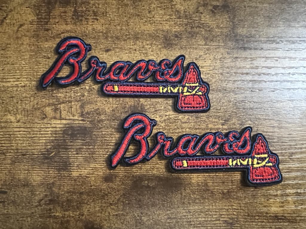 Baseball ATL Hat Patch