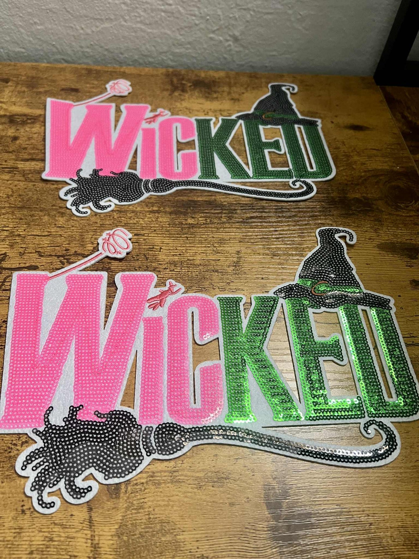 W!cked Sequin Big Patch