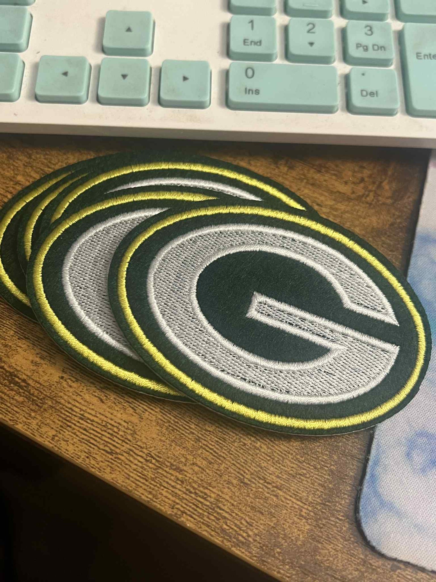 Football Teams Hat Patches