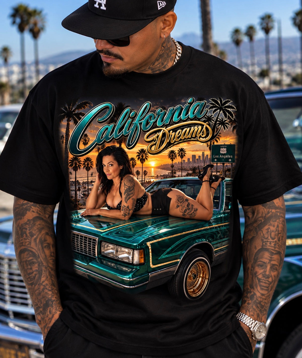 Pin Up Hood Shirt
