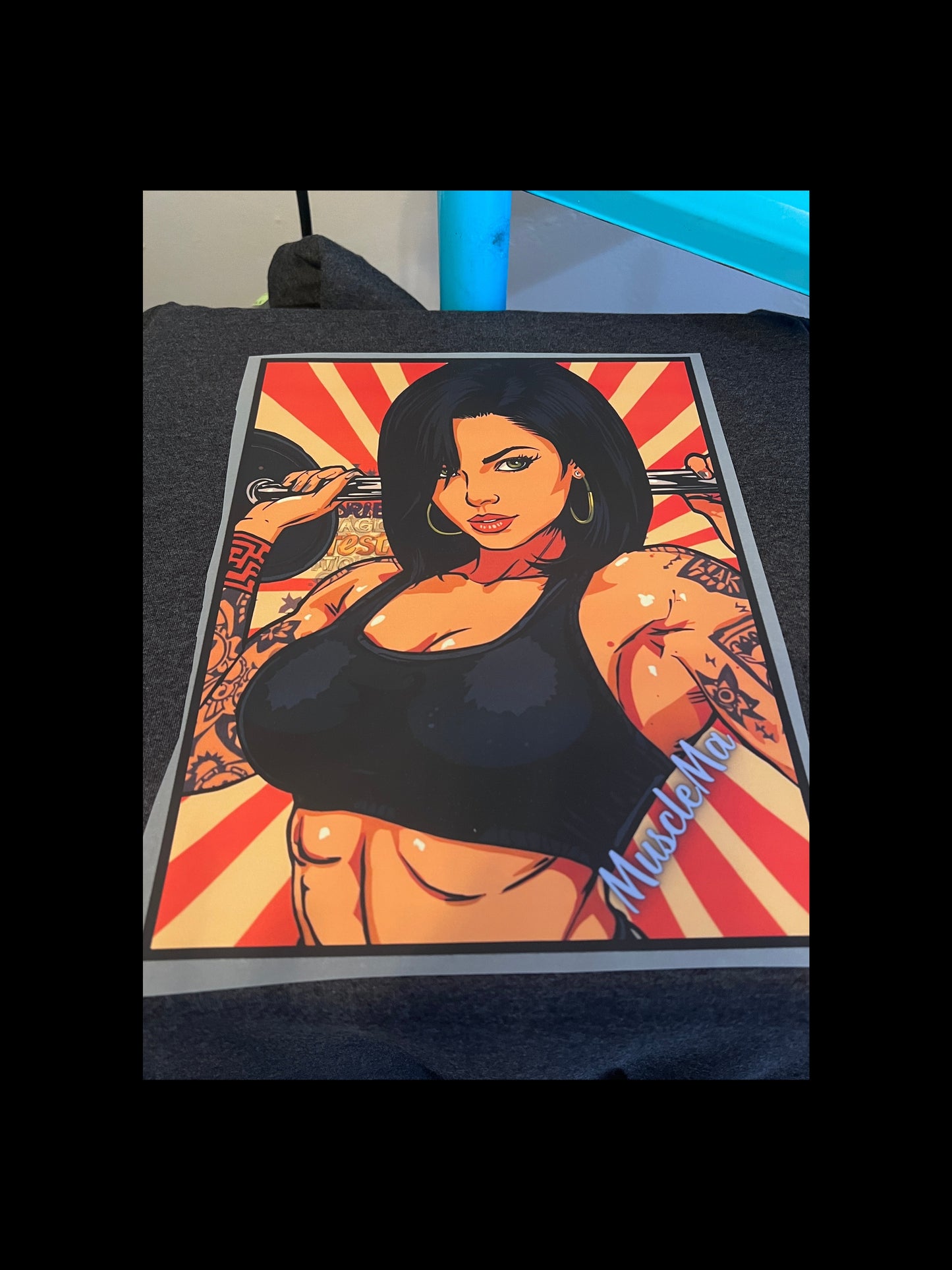 Retro MuscleMa Hoodie