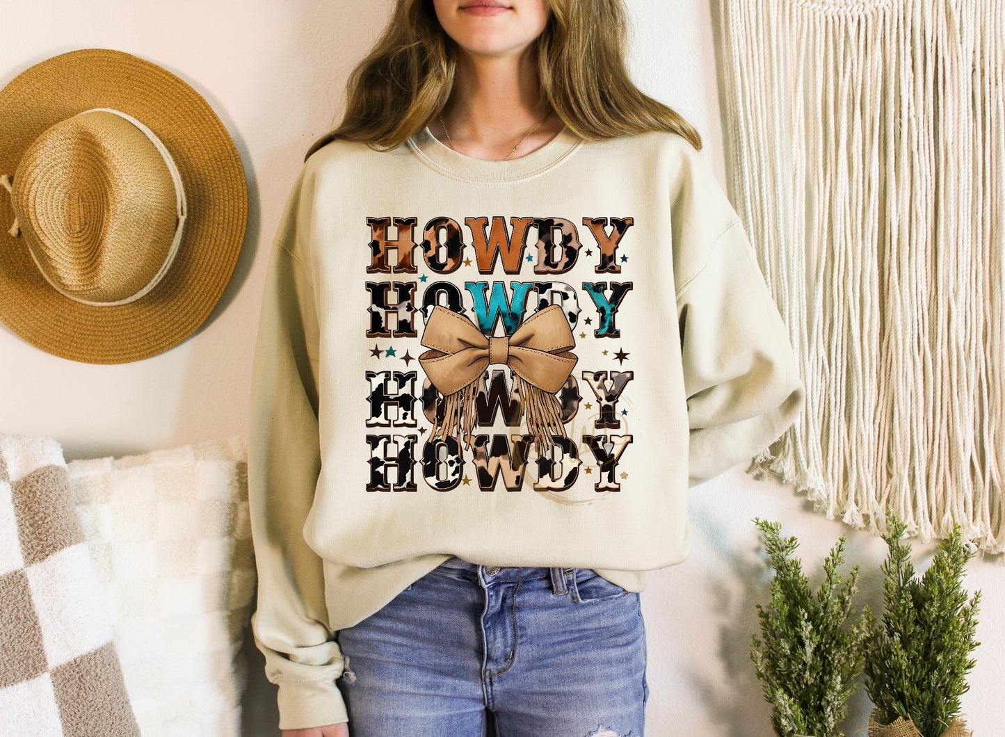 Howdy Stacked DTF