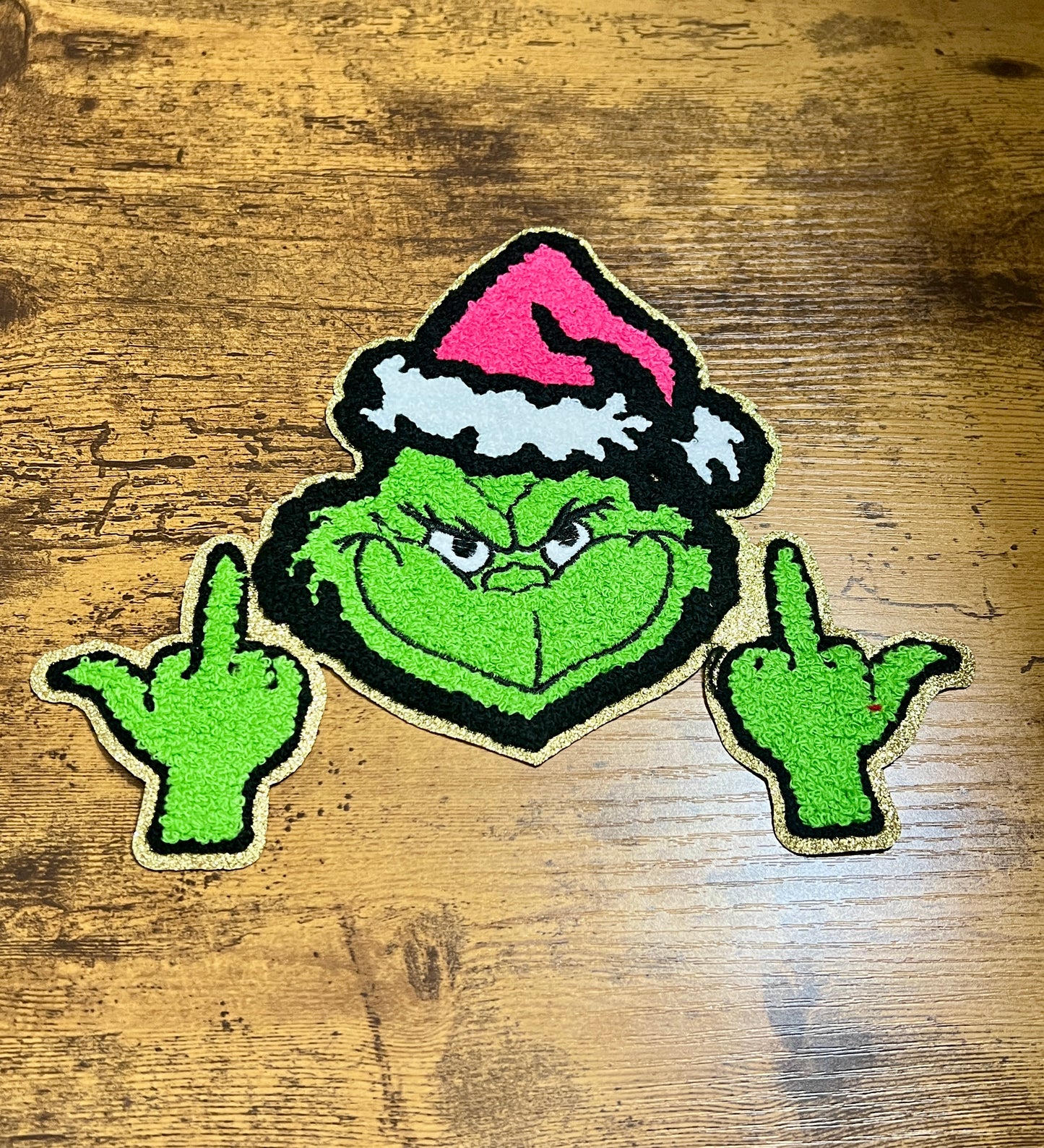 F GMan Embroidered Medium Patch