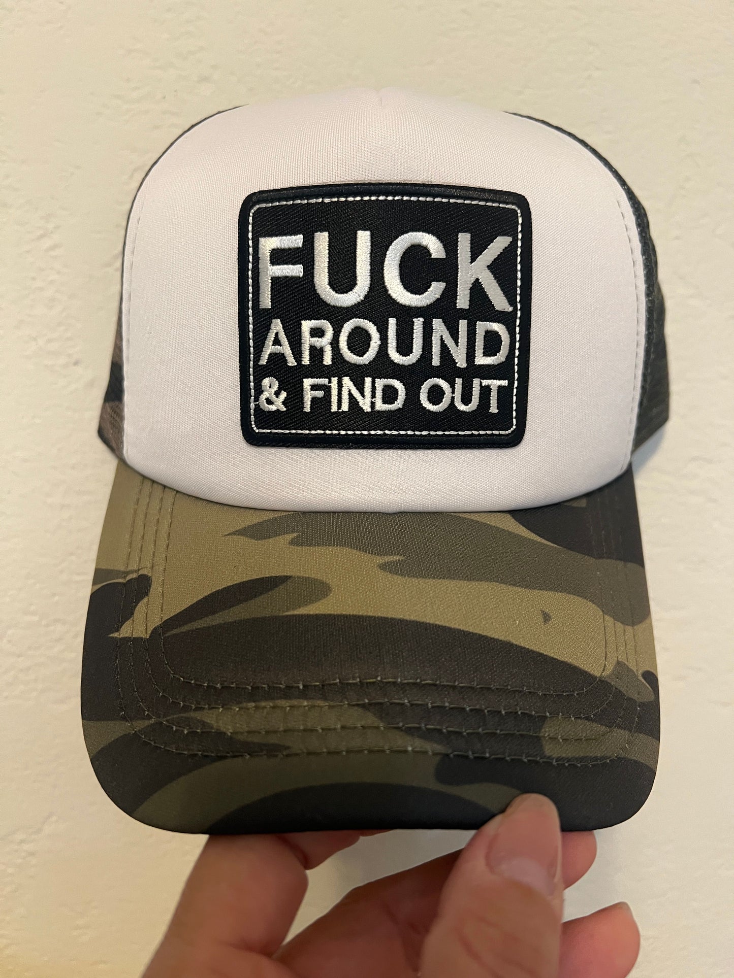 FAFO Camo Hat
