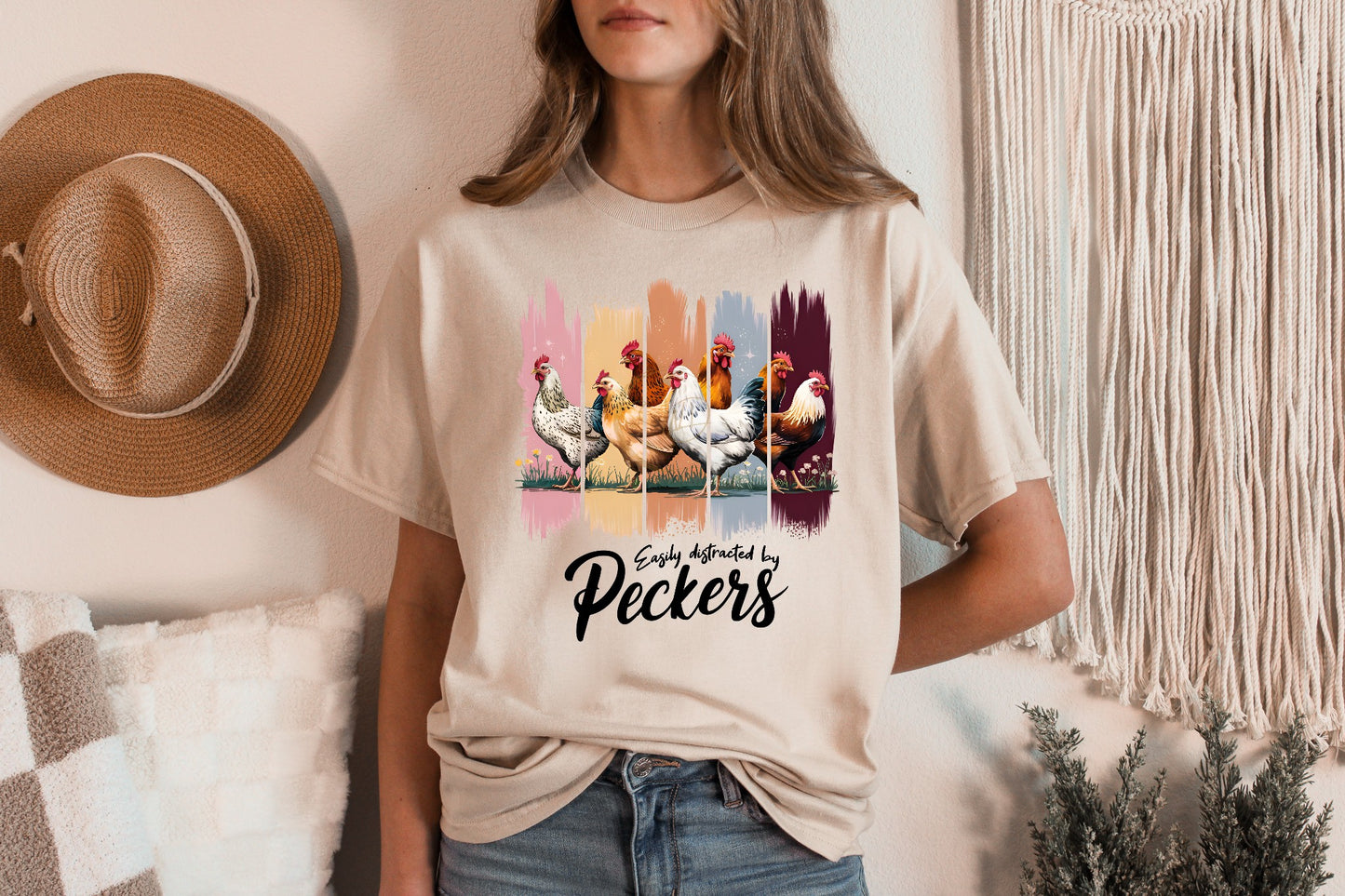Easily Distracted By Peckers DTF