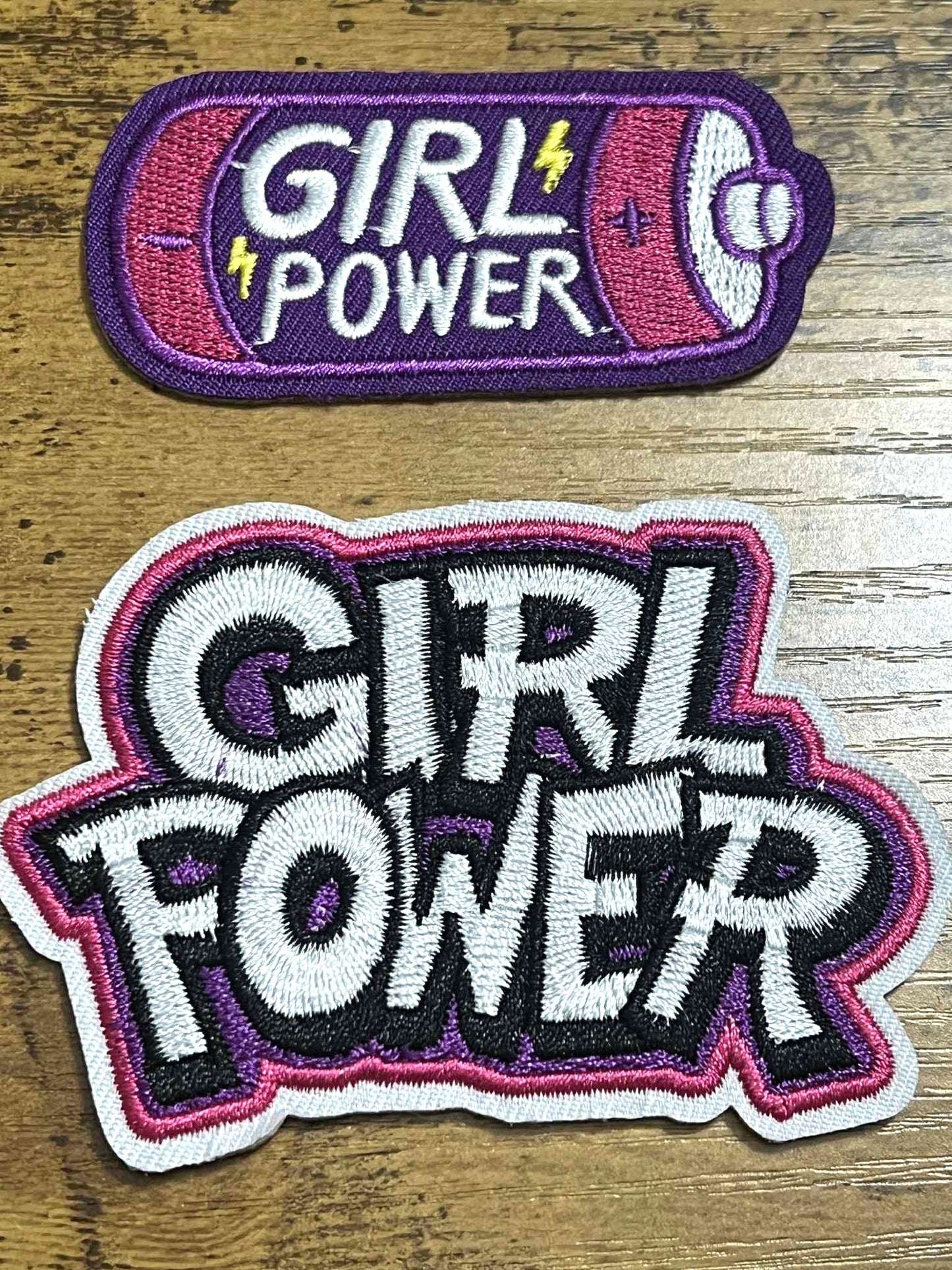 Girl Power Hat Patch Pack