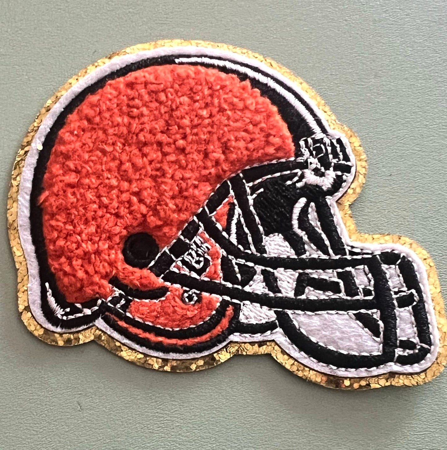 Football Helmet Hat Patch