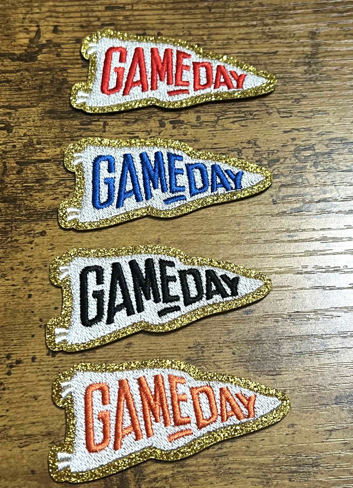Gameday Flag Hat Patch