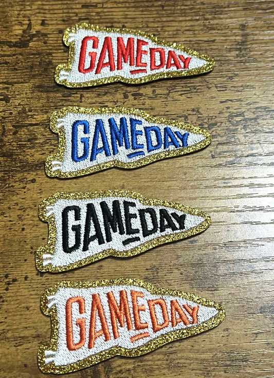 Gameday Flag Hat Patch
