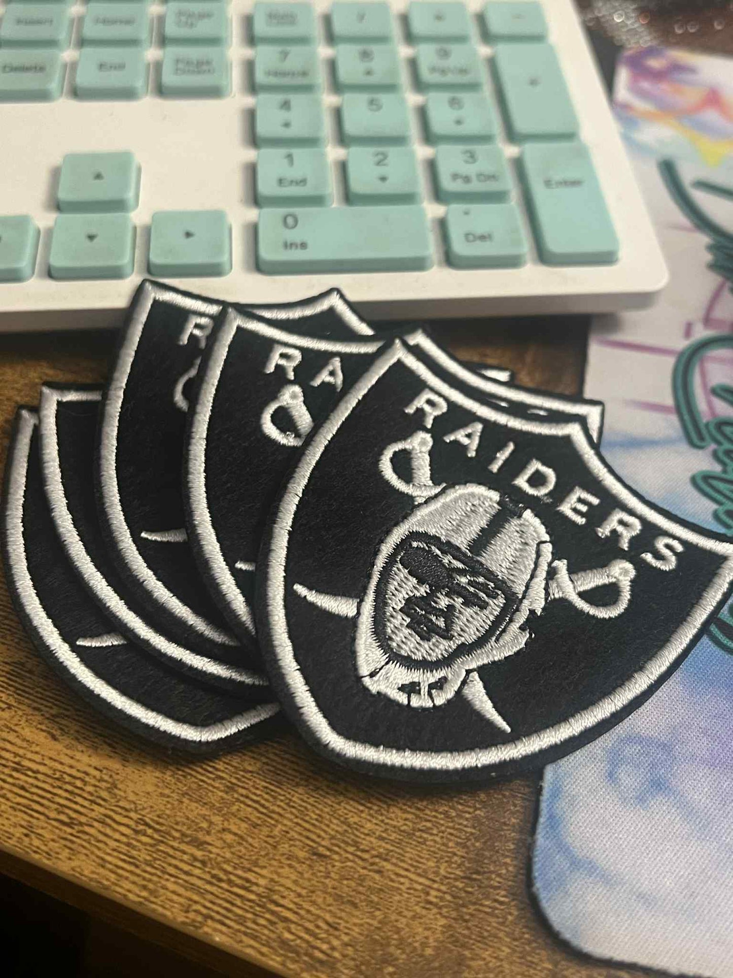 Football Teams Hat Patches