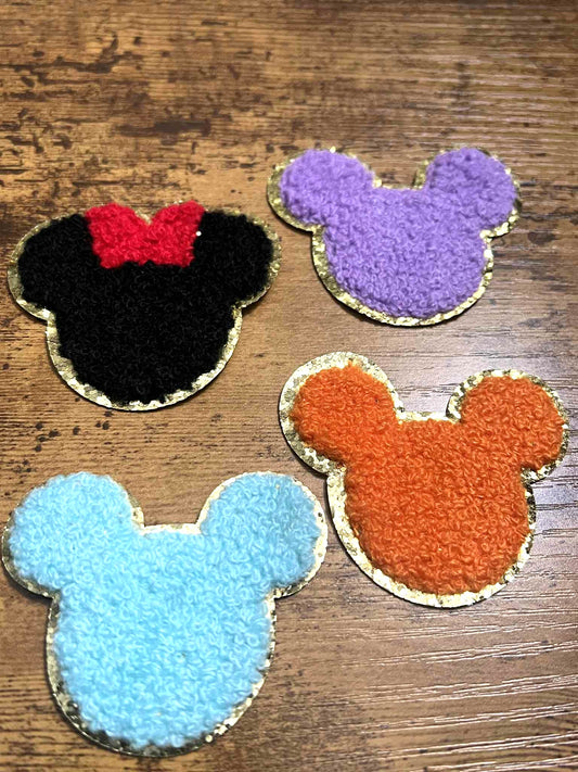 Mouse Head Hat Patch