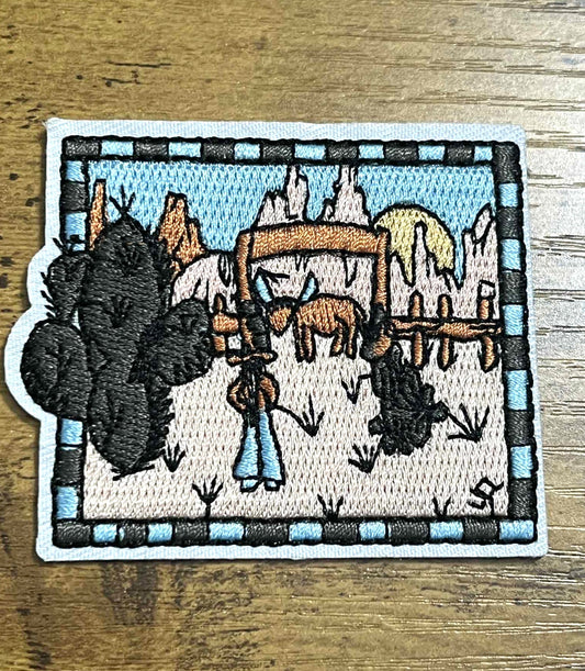 Western Life Hat Patch