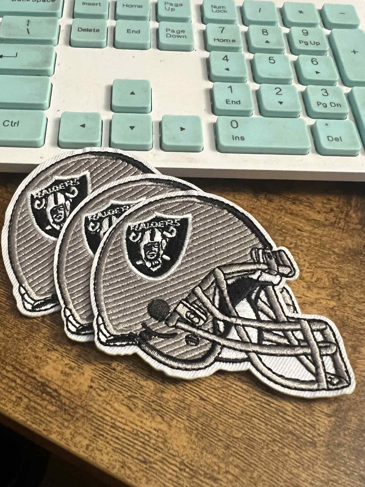 Football Teams Hat Patches