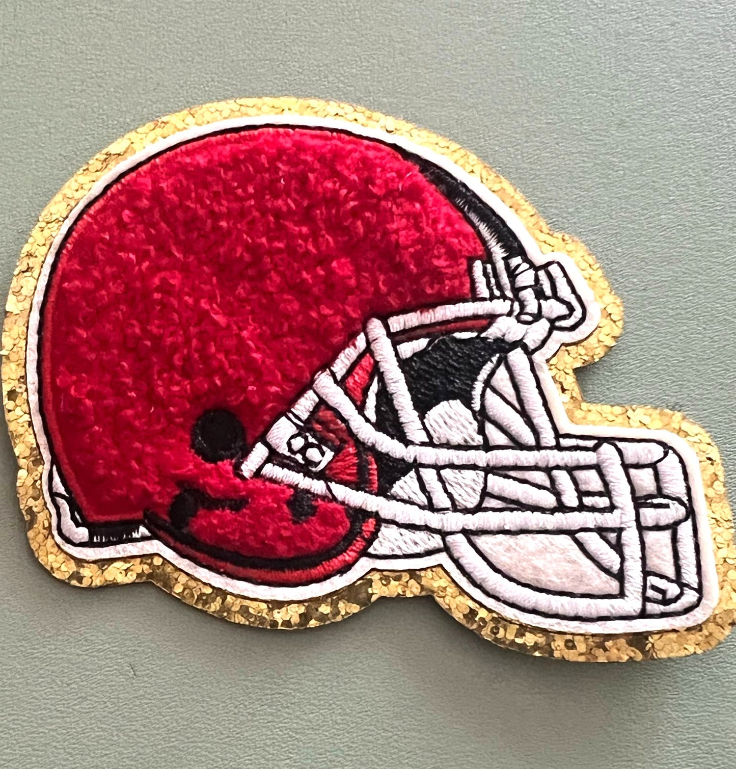 Football Helmet Hat Patch