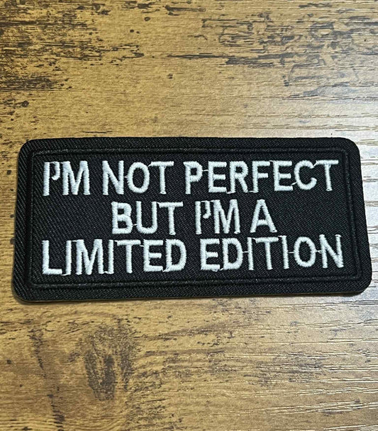 Not Perfect Hat Patch