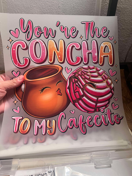 Concha to my Cafecito DTF