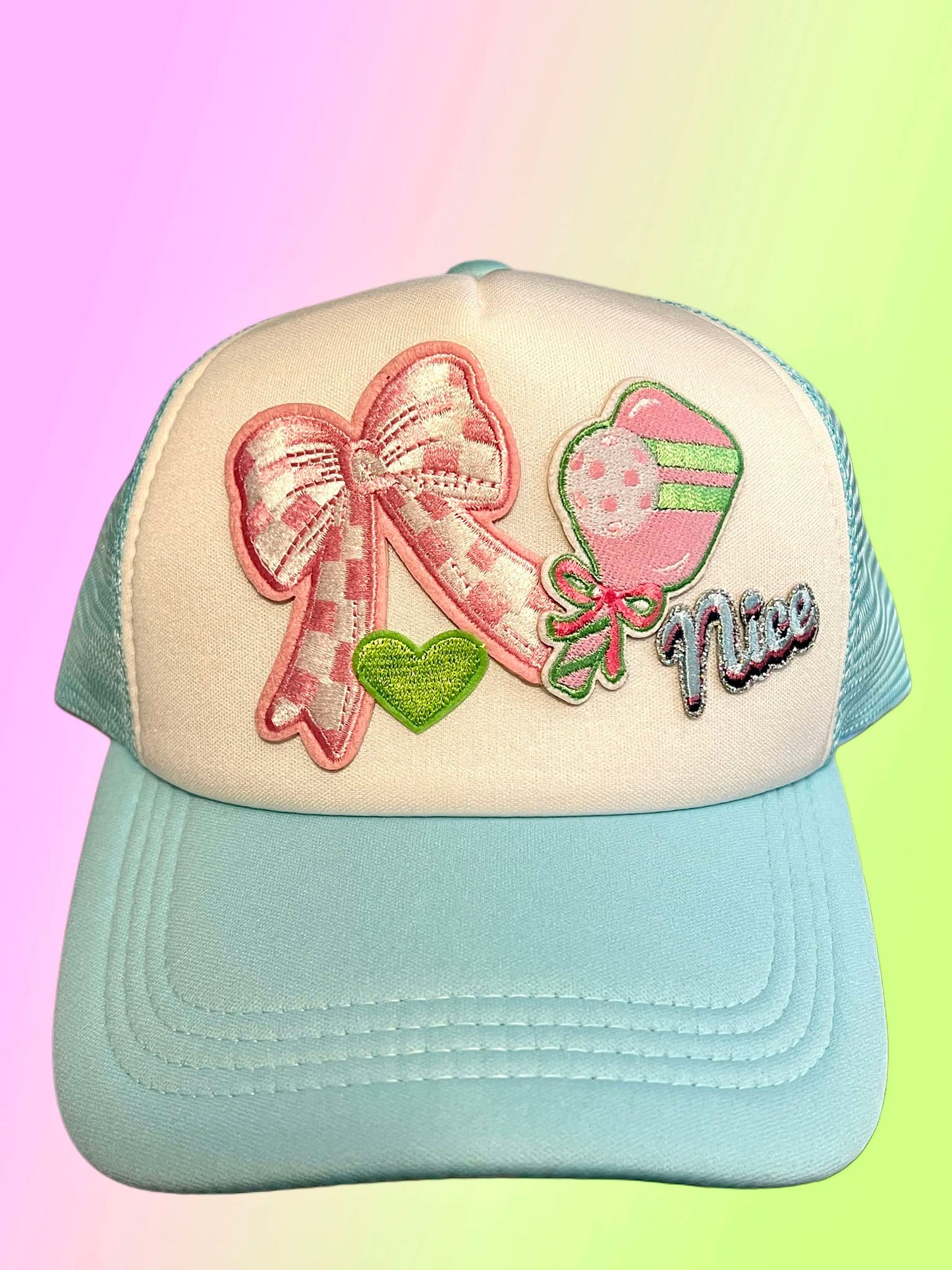 Nice Pickleball Trucker Hat