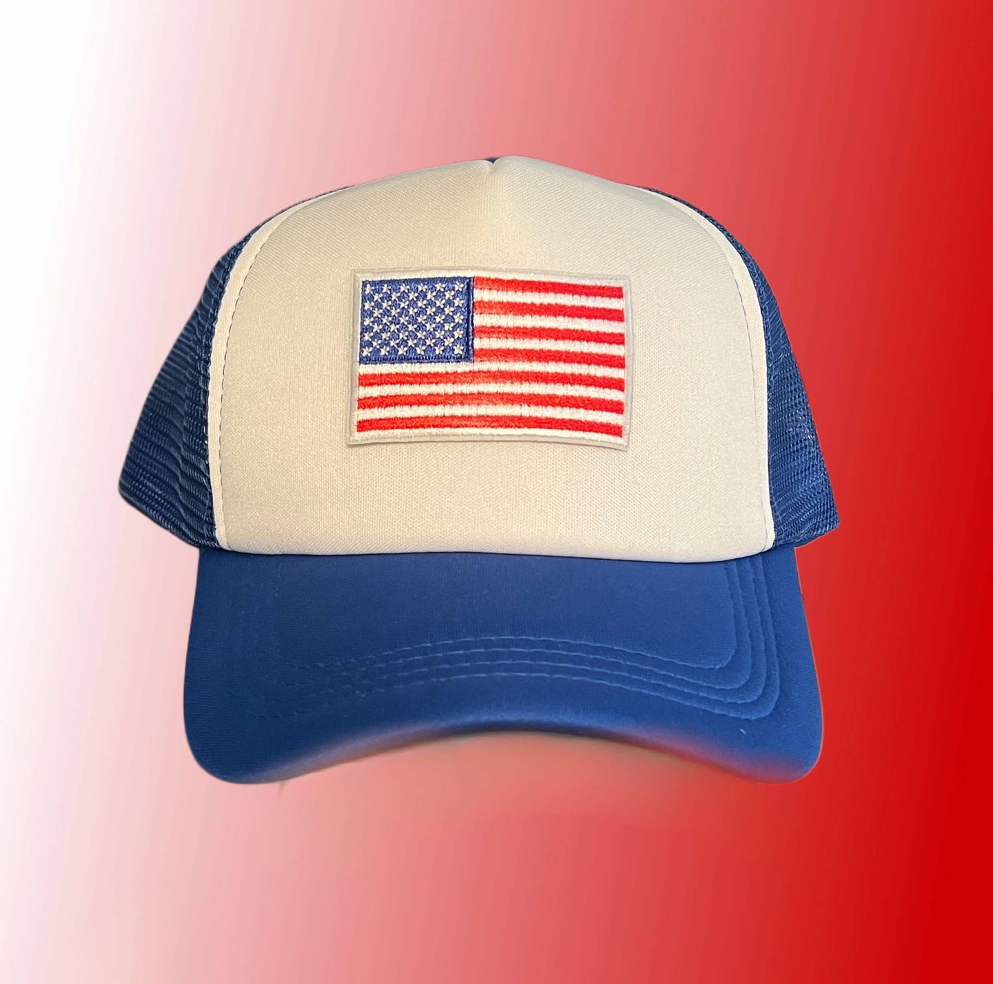 USA Patch Trucker Hat