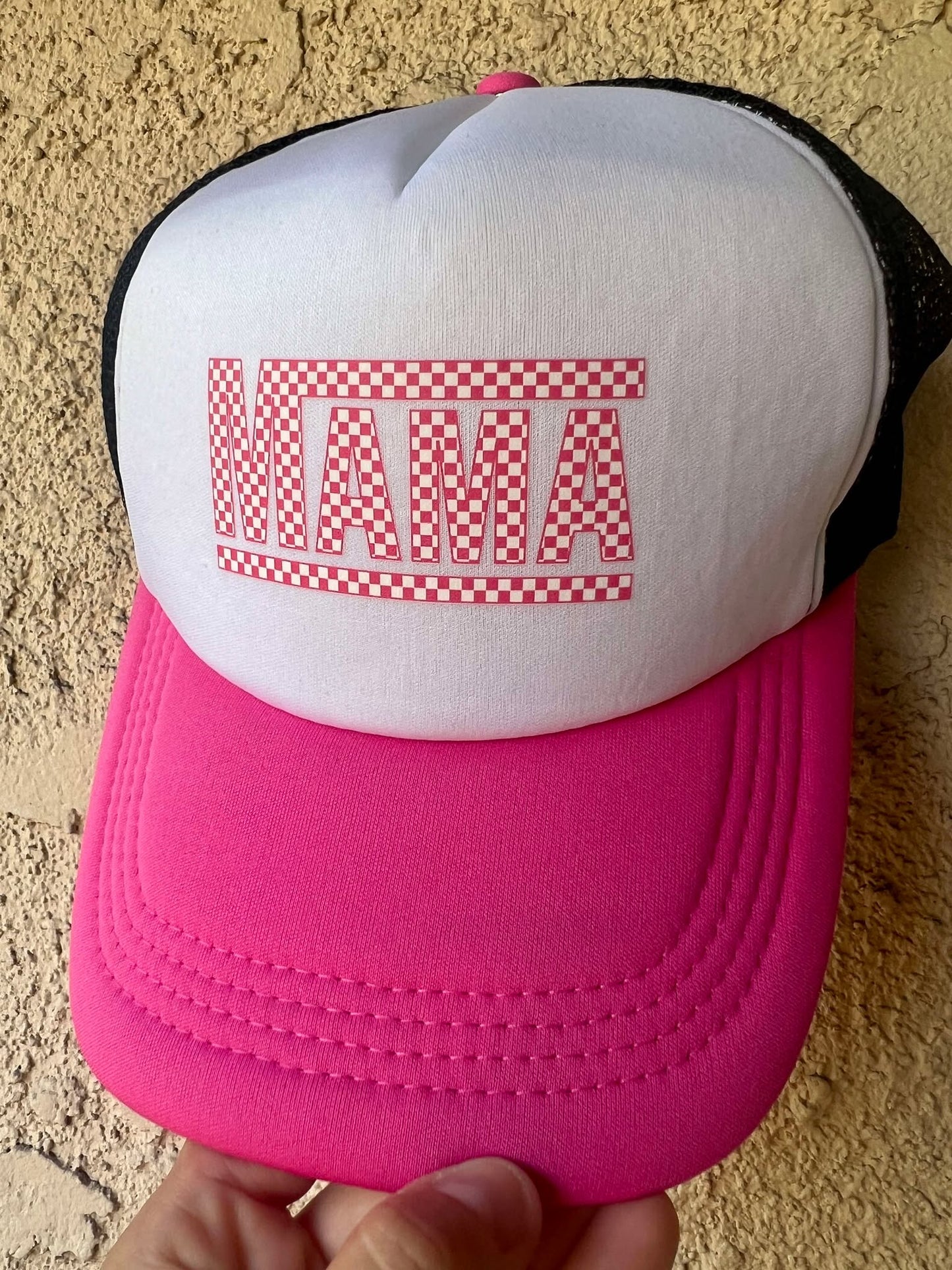 Multi Color MAMA Trucker Hat