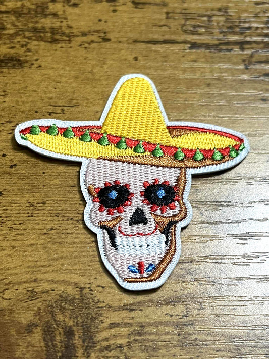 Sombrero Man Hat Patch