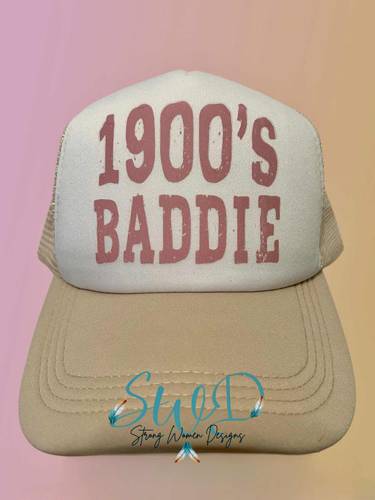 1900's Baddie Trucker Hat