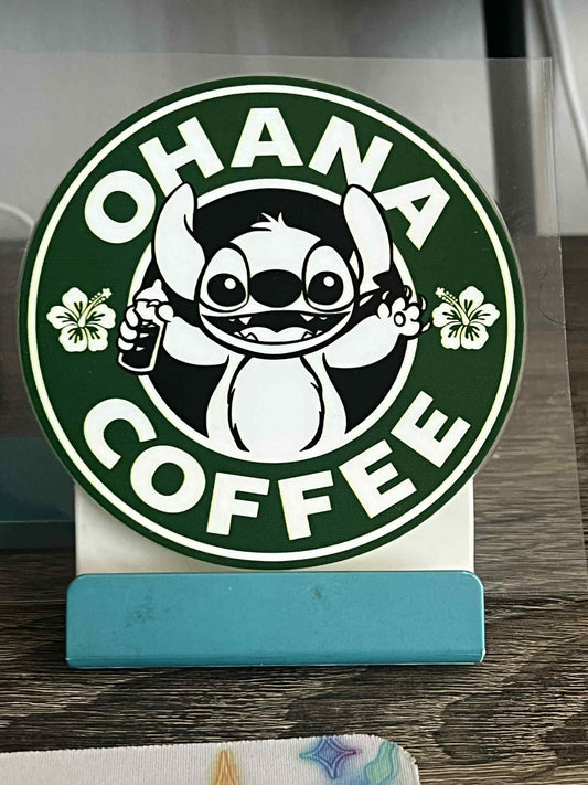 Ohana Coffee Decal