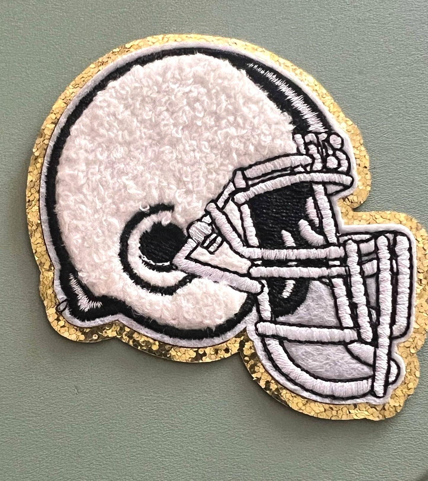 Football Helmet Hat Patch