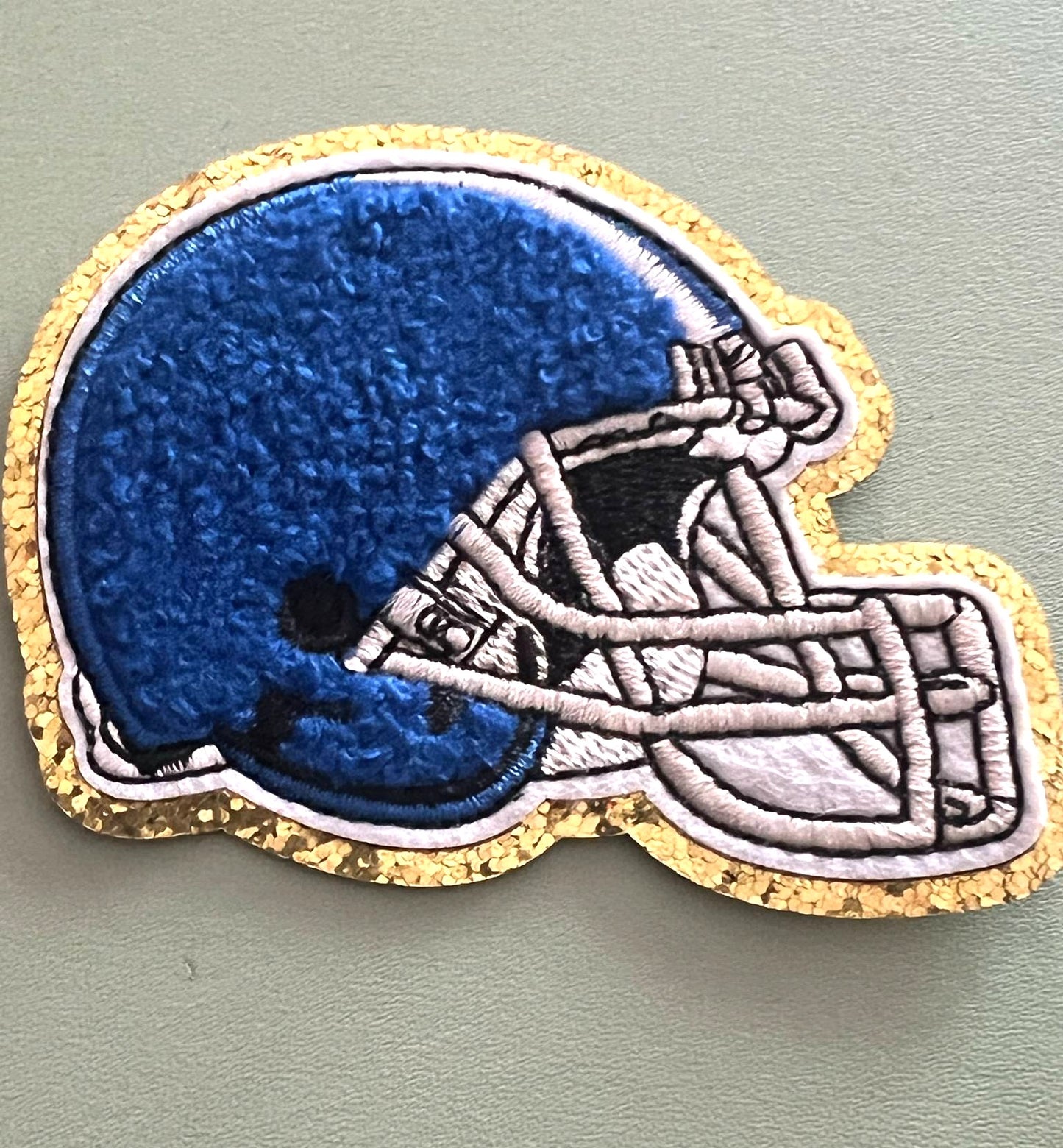 Football Helmet Hat Patch