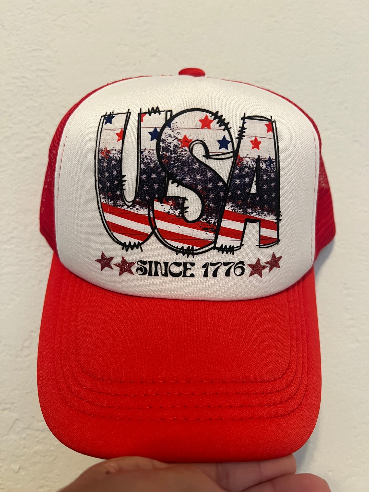USA with Stars Hat