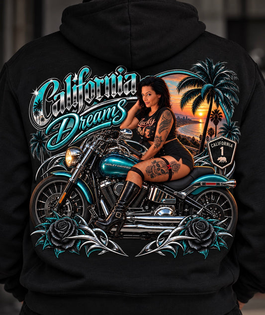 Cali Dreams Bike Hoodie