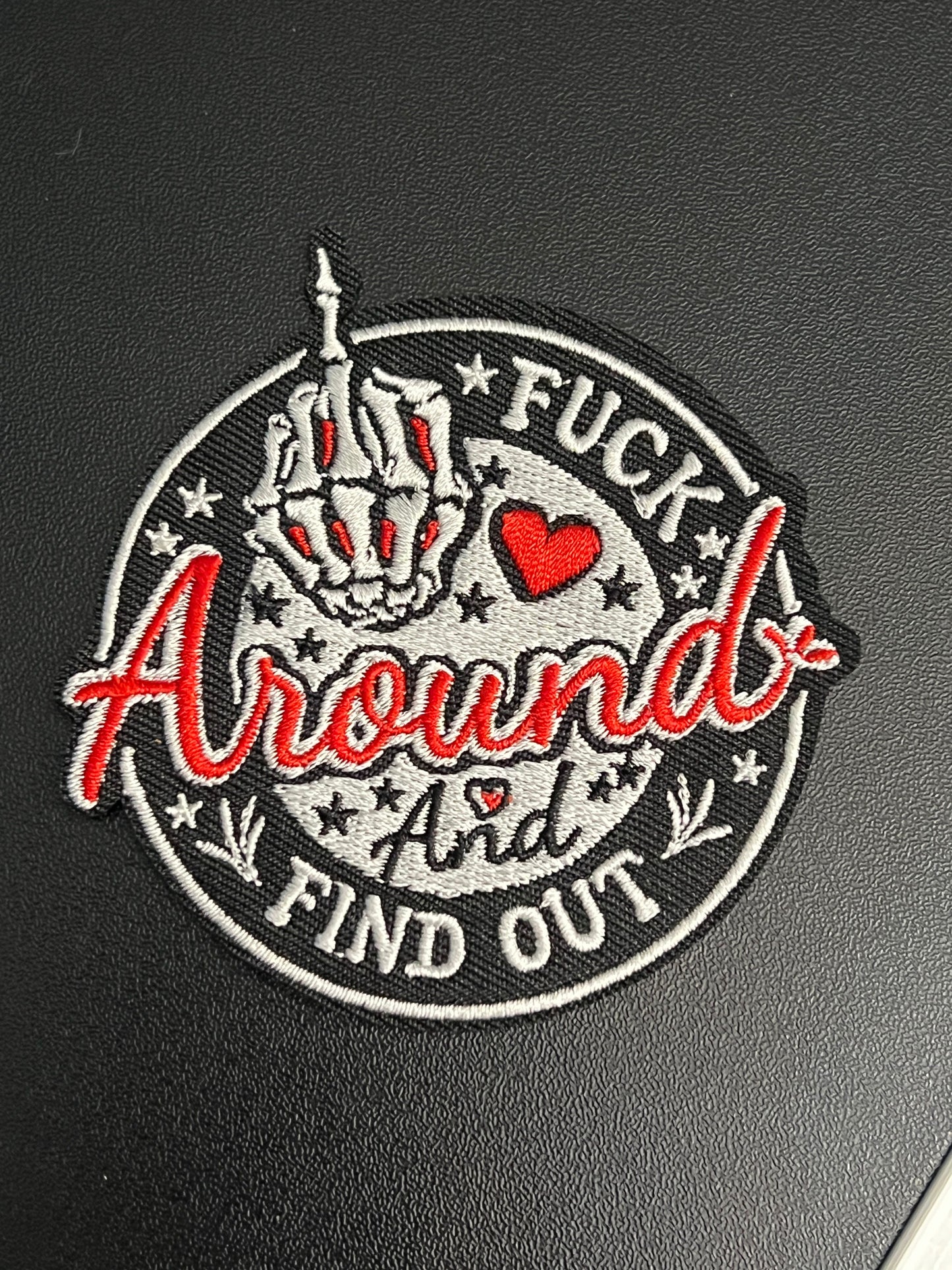 F Around and Find Out Red Patch