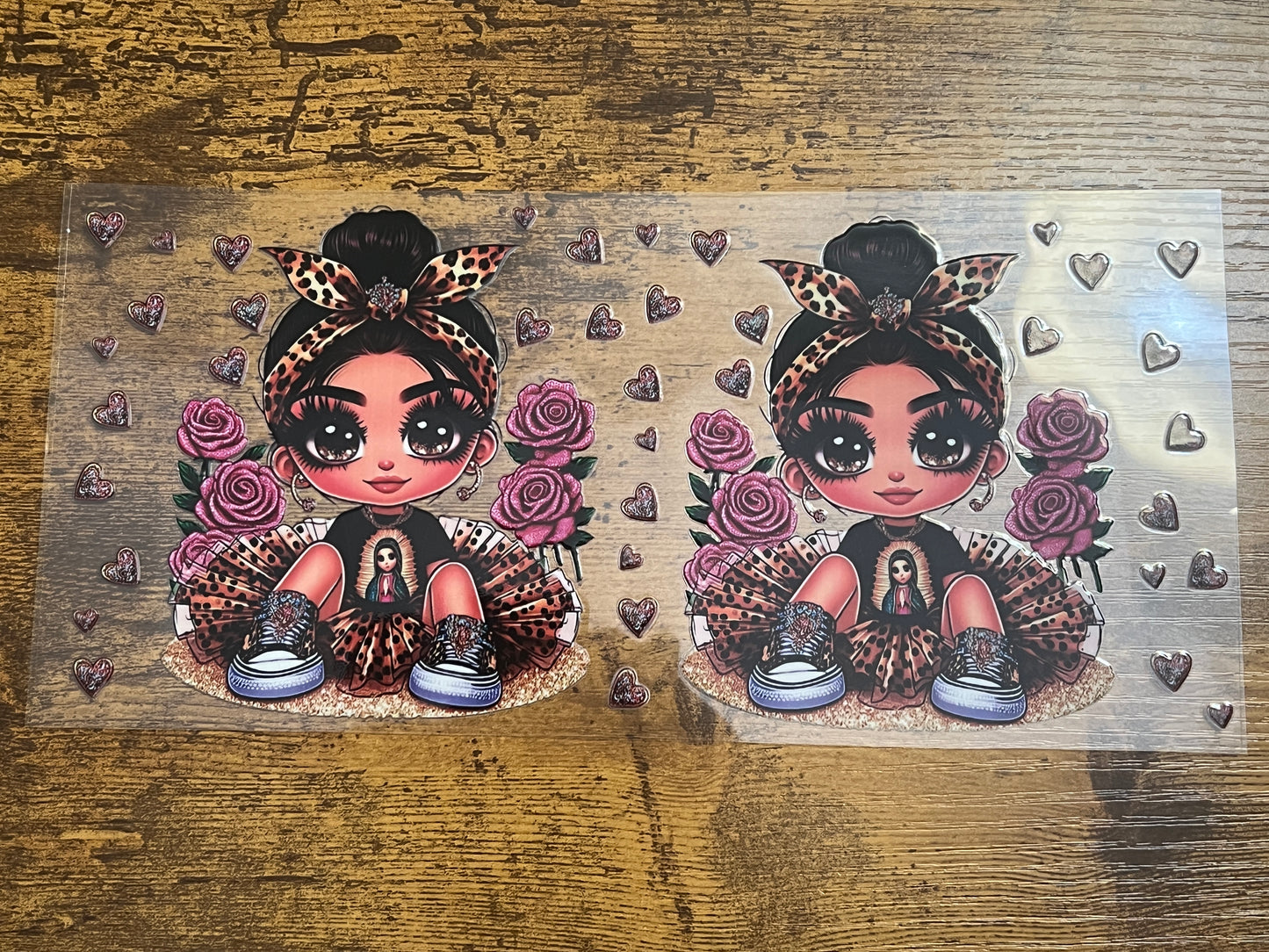 Little Latina Cheetah Girl Wrap