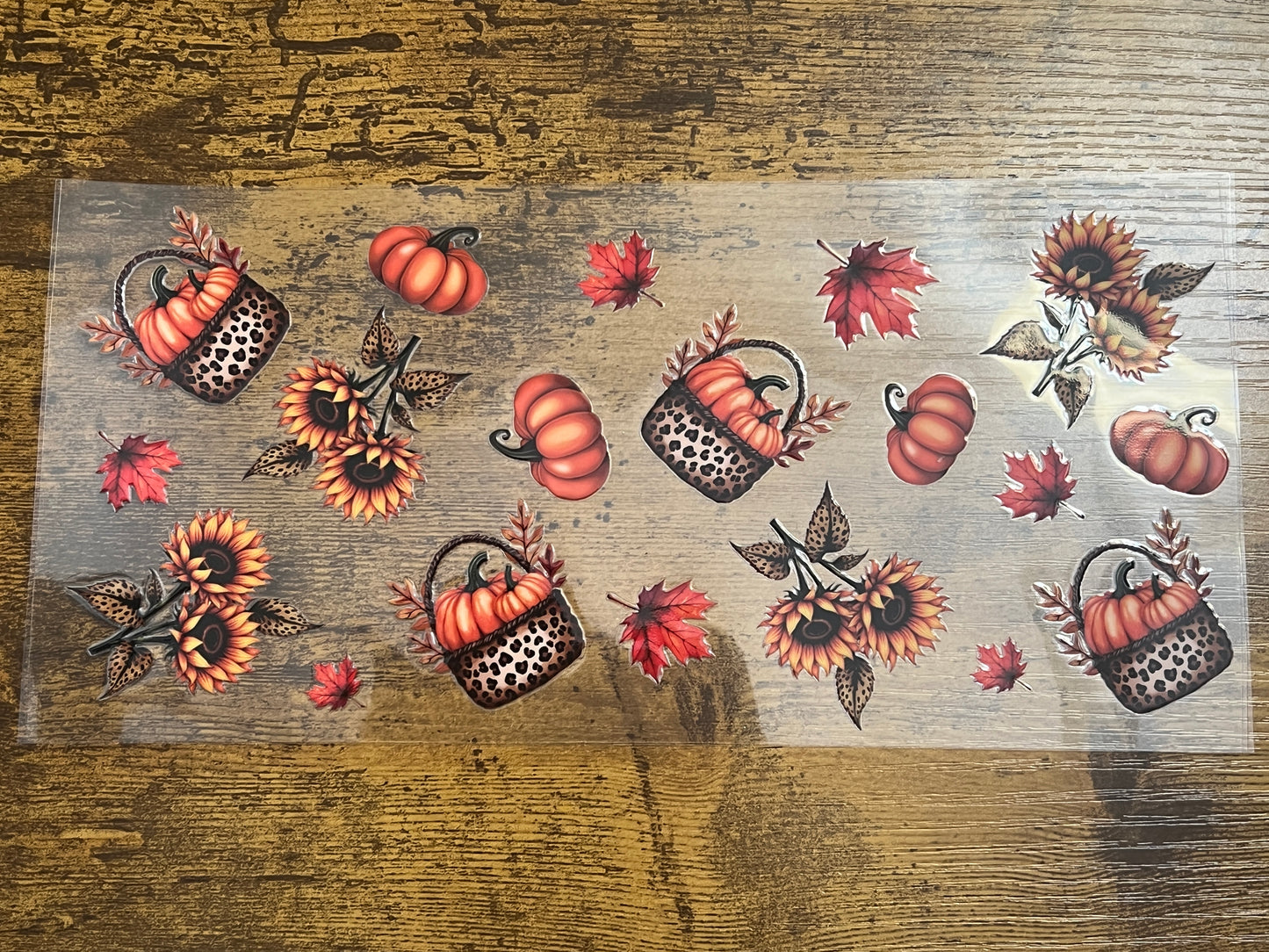 Fall Pumpkins Wrap
