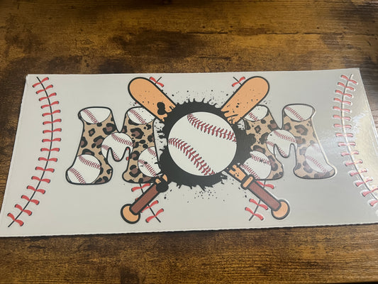 MOM Baseball Wrap