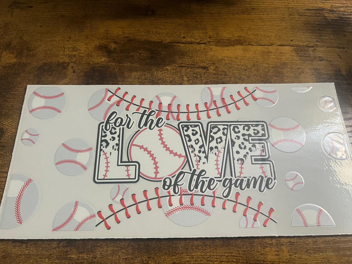 Love of the Game Wrap