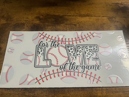 Love of the Game Wrap