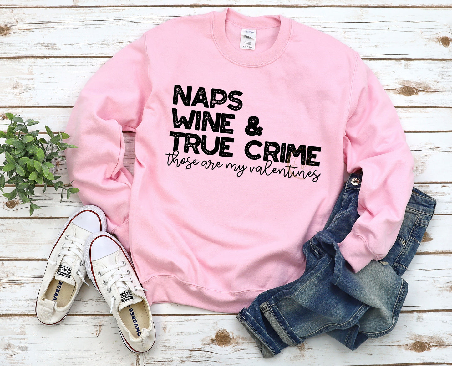 Naps Wine & True Crime Screen Print