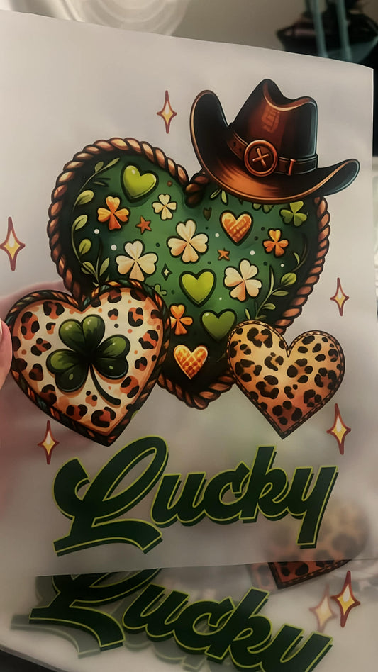 Lucky Hearts DTF