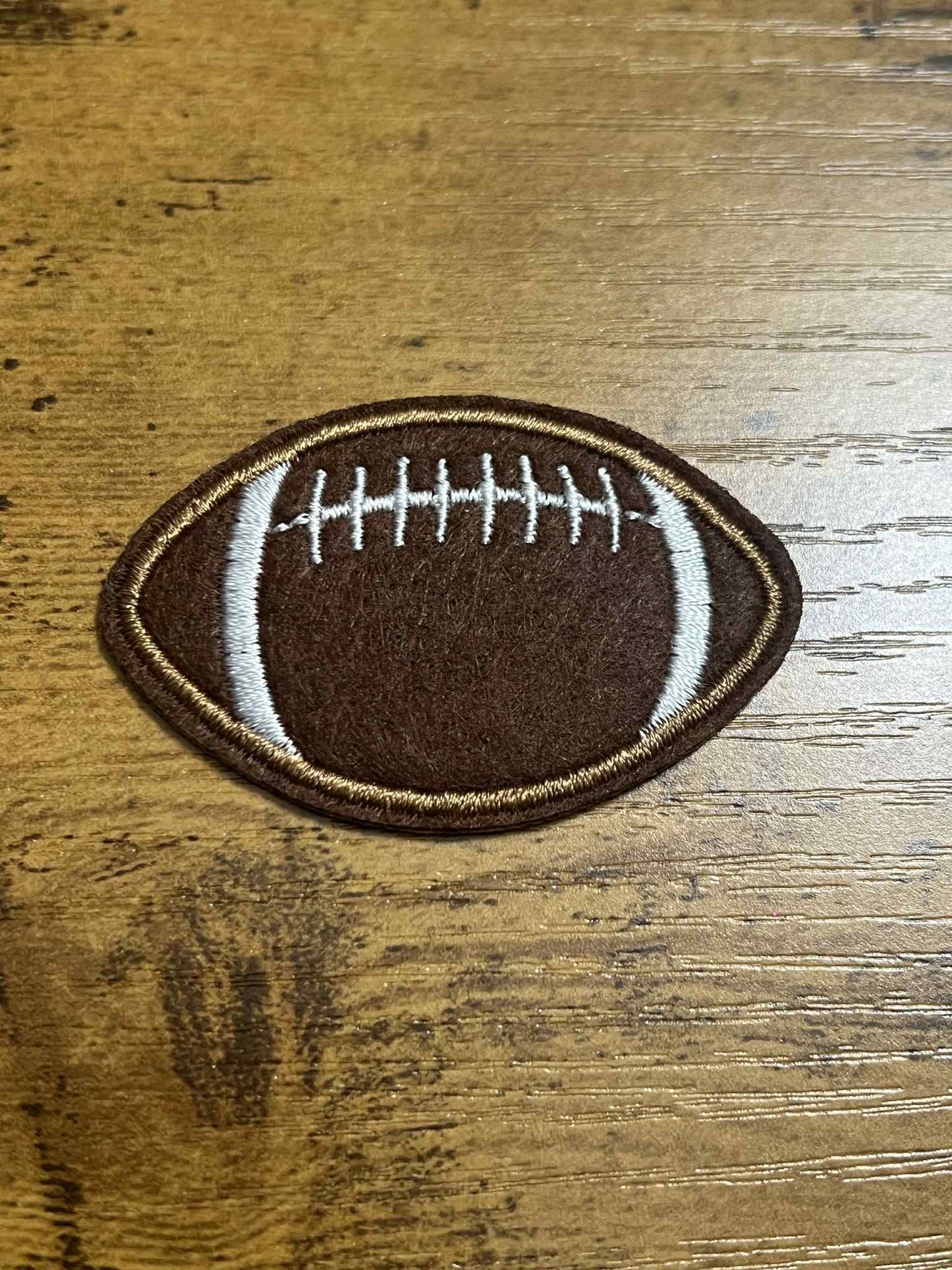 Footballs Hat Patches