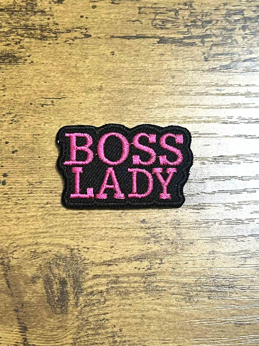 Boss Lady Hat Patch
