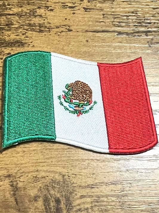 Mexican Flag Hat Patch