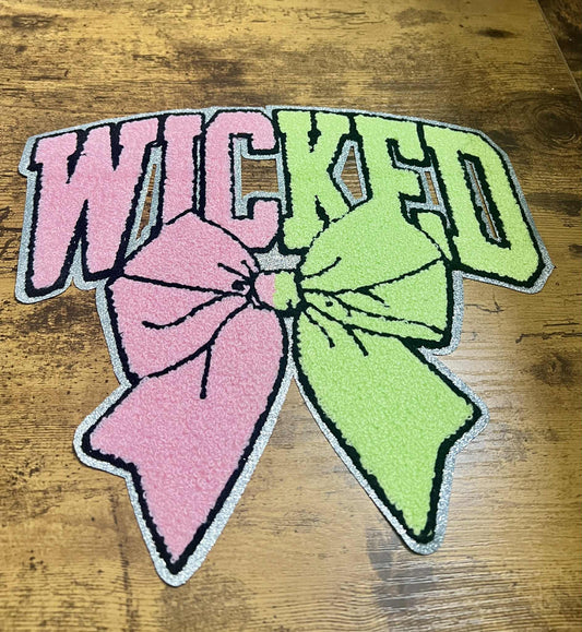 Embroidered W!cked Big Patch