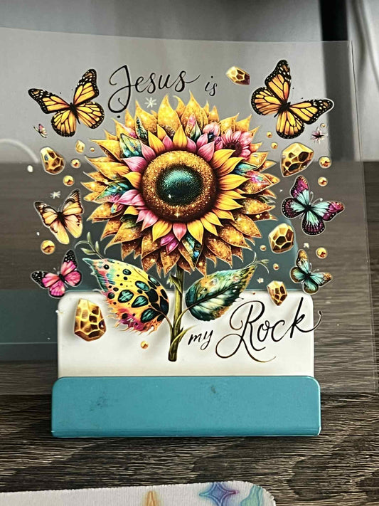 Jesus is my Rock Decal