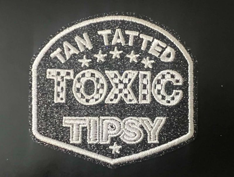 Tan Tatted Toxic Tipsy Patch