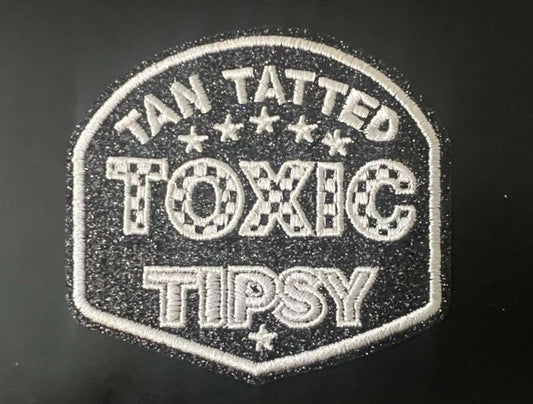 Tan Tatted Toxic Tipsy Patch