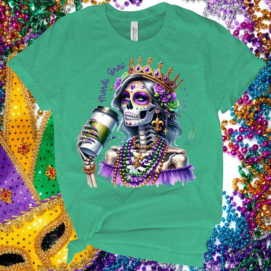 Mardi Gras Lady DTF